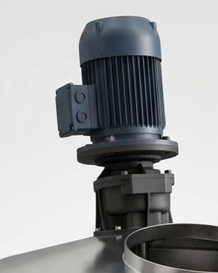 Motor and drive unit of the homogenizer